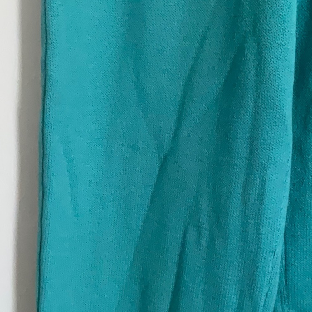 St. John Blue Wide Leg Pants High Waisted - Picture 2 of 3